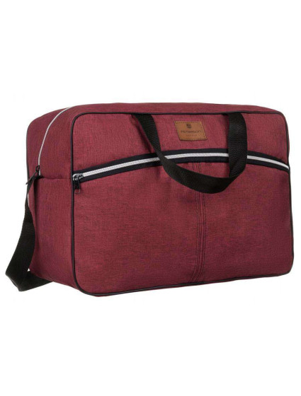 Cestovné kufre [DH] PTN TP BORDO SILVER burgundy