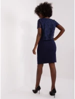 Sukienka LK SK  granatowy model 18856616 - FPrice