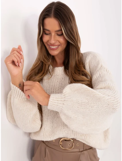 Sweter MI SW model 21418050 jasny beżowy - FPrice