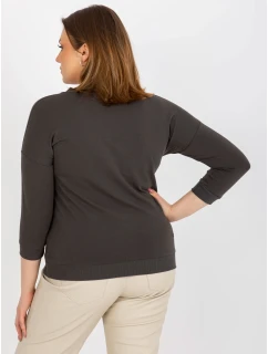 Bluzka RV BZ model 20834472 ciemny khaki - FPrice