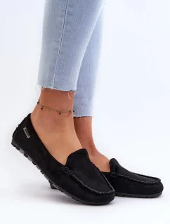 Mokasiny model 20942307 černé Step in style - SWEET SHOES