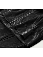 Čierny dámsky velúrový dres (81201)