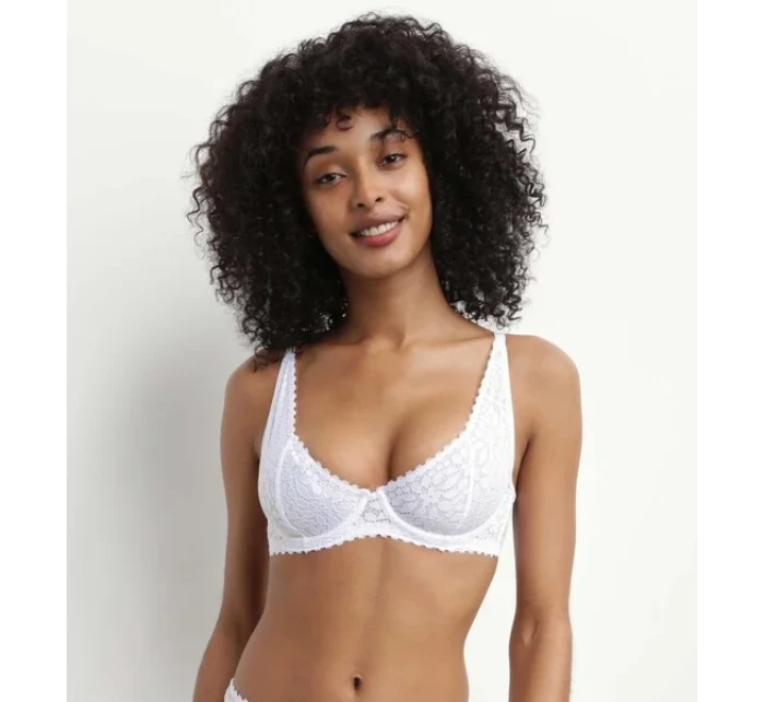 Dámská krajková podprsenka  UNDERWIRE BRA  bílá model 20474808 - DIM