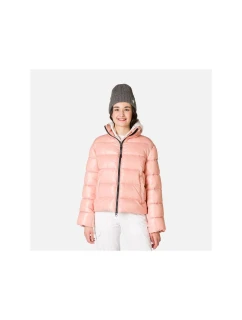 Rossignol W Shiny Bomber Jacket pink