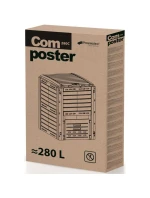 PROPERPLAST COMPOGREEN WOODY 280L ZÁHRADNÝ SKLADNÍK