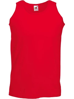 Fruit of the Loom Athletic Vest Pánske tielko 16.1098 červené