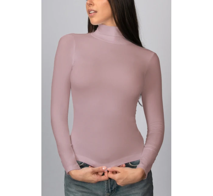 Dámsky sveter s rolákom a kašmírovou zmesou Intimidea Farba: