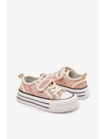 Dívčí Tenisky Na Suchý Zip Růžové model 21700979 - Boto