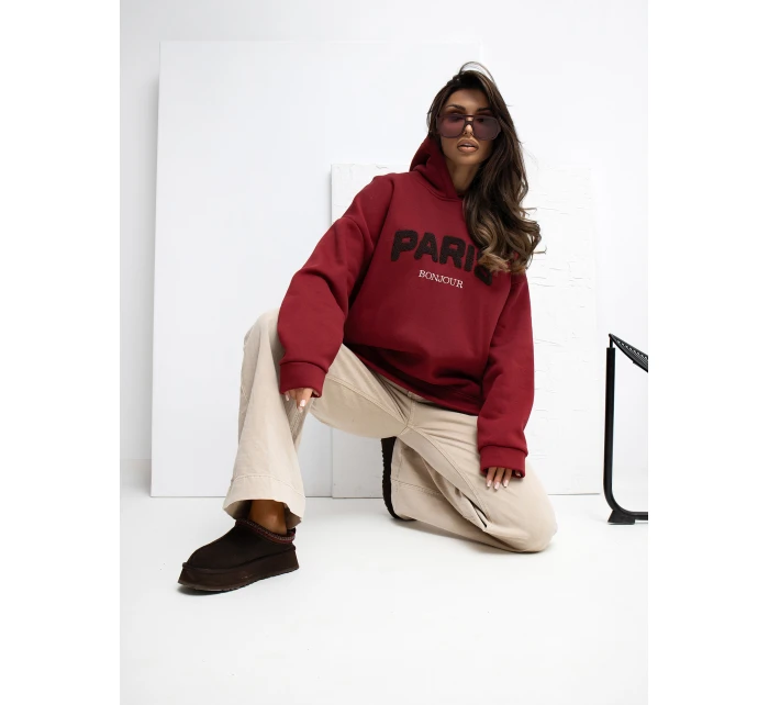 Bluza RV BL model 21777694 bordowy - FPrice