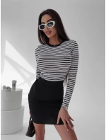 Dámsky top 278023 čierno-biely - Ola Voga Dámsky top 278023 čierno-biely - Ola Voga