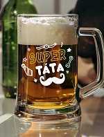 SUPER DAD - pivný pohár 0,5 l
