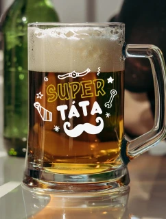 SUPER DAD - pivný pohár 0,5 l