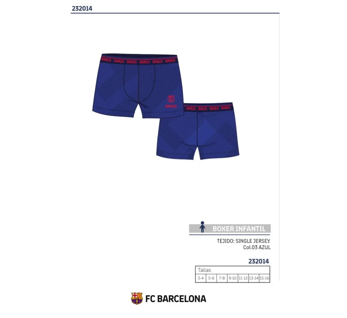 BOKSERKI CHŁOPIĘCE model 19065229 - FC BARCELONA