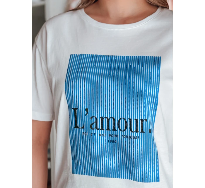 Dámské tričko bílé Dstreet model 21976530 - FashionStreet