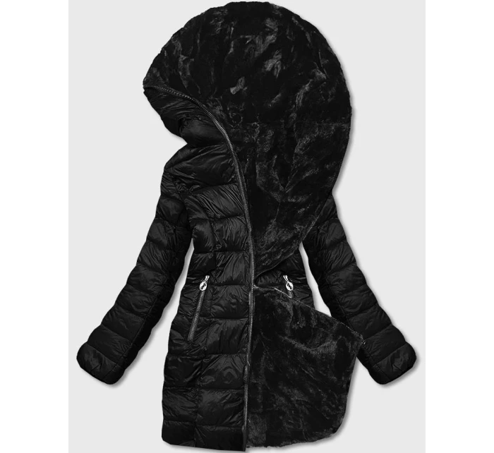 DWUSTRONNA KURTKA DAMSKA CZARNA model 21244014 - S'WEST DWUSTRONNA KURTKA DAMSKA CZARNA model 21244014 - S'WEST