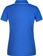 JN Dámské piqué polo s kontrastní légou 02.0 royal/white model 22489070 - Daiber JN Dámské piqué polo s kontrastní légou 02.0 royal/white model 22489070 - Daiber