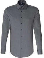 Shirt Slim LSL Košile s dlouhým rukávem model 22501256 anthracite - Seidensticker Shirt Slim LSL Košile s dlouhým rukávem model 22501256 anthracite - Seidensticker