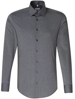 Seidensticker Shirt Slim LSL Košeľa s dlhým rukávom 78.5198 antracitová