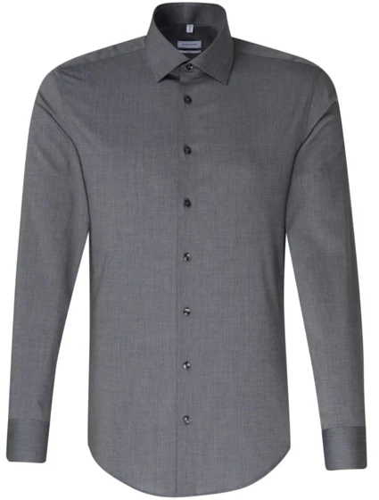 Seidensticker Shirt Slim LSL Košeľa s dlhým rukávom 78.5198 antracitová Seidensticker Shirt Slim LSL Košeľa s dlhým rukávom 78.5198 antracitová