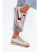 Sportovní Boty Tenisky Dámské Béžové model 21702033 - EVENTO