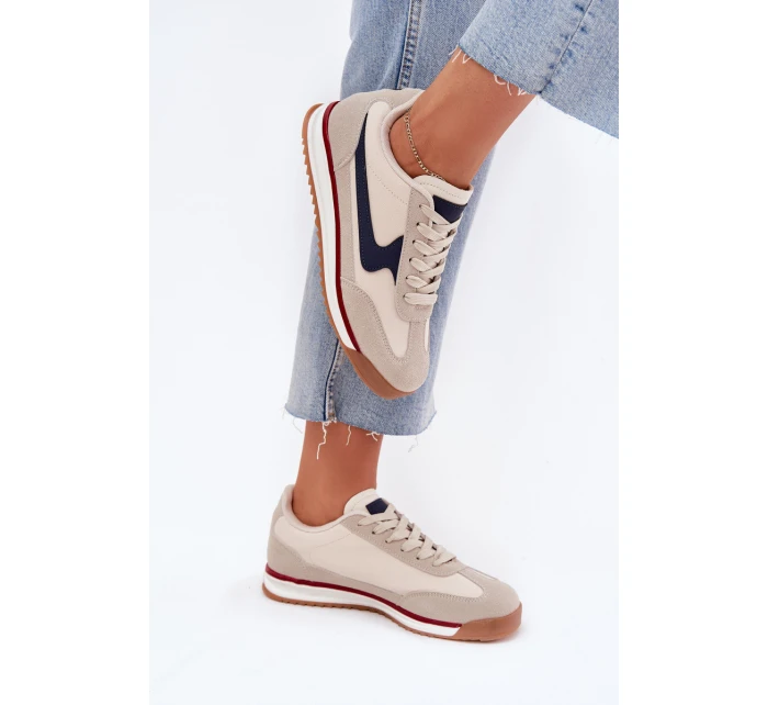 Sportovní Boty Tenisky Dámské Béžové model 21702033 - EVENTO