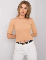 Bluzka CA BZ model 21786295 camelowy - FPrice