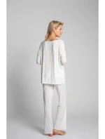 Viskózový vrchný diel setu LA029 cappuccino - Lalupa