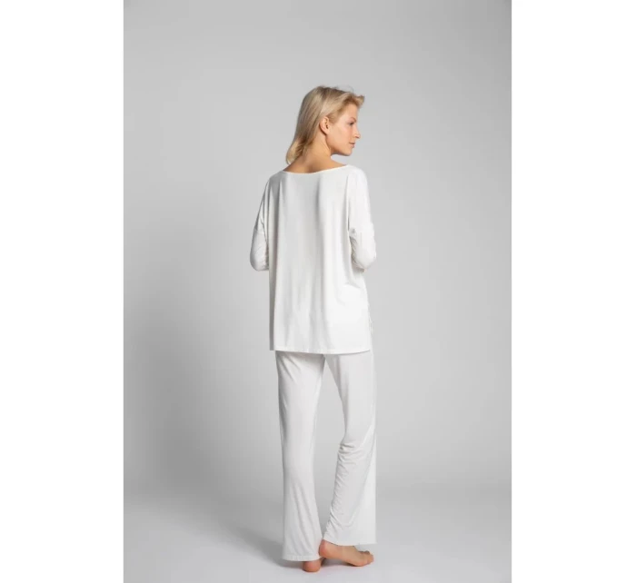 Viskózový vrchný diel setu LA029 cappuccino - Lalupa