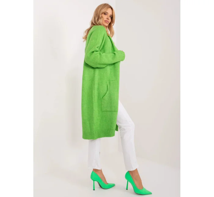 Cardigan BA SW 0344 1.04P svetlozelená