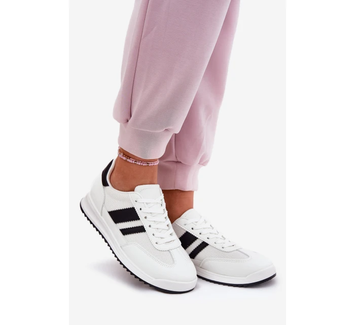 Dámské Tenisky Z Eko Semiše Bílé model 21691096 - Boto