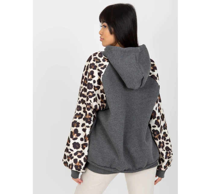 Mikina EM BL 663.94 tmavo šedá