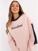 Mikina EM BL 983.10X svetlo ružová