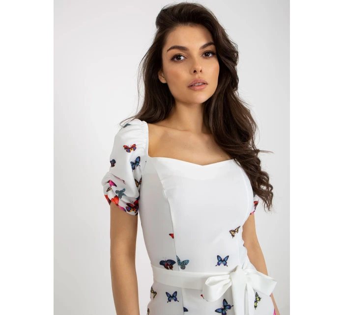 Šaty LK SK 508641 2.29X biela