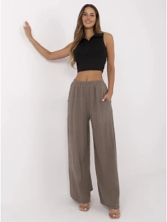 Spodnie MI SP model 21049569 brązowy - FPrice