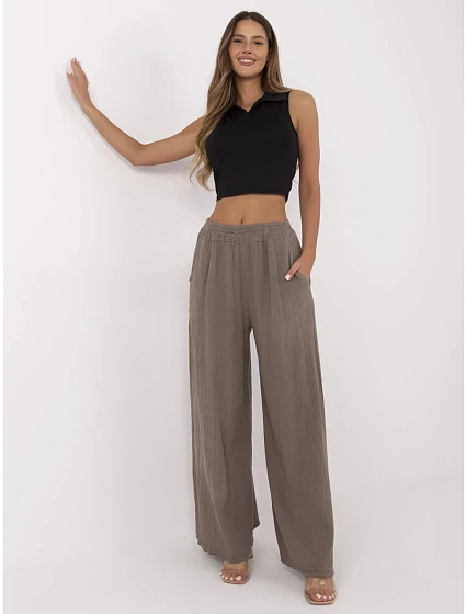 Spodnie MI SP model 21049569 brązowy - FPrice