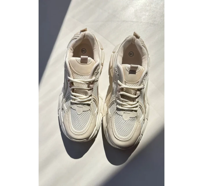 Dámske športové tenisky Beige Timoci Dámske športové tenisky Beige Timoci