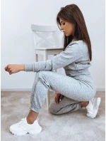 Dámská tepláková souprava světle šedá Dstreet model 21964598 - FashionStreet