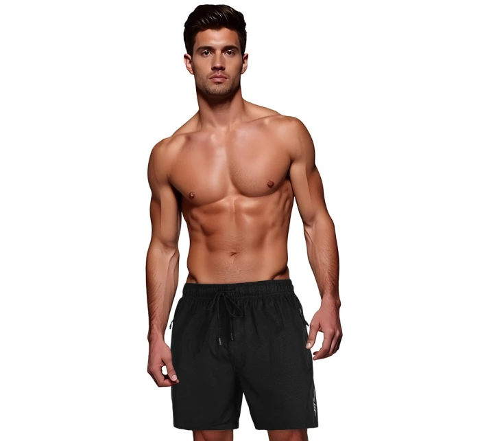 Pánske čierne šortky Dstreet SX2539 Pánske čierne šortky Dstreet SX2539