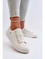 Klasyczne Trampki Damskie Big Star NN274285 Białe