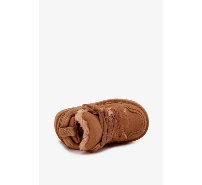 Dětské tenisky s podšívkou Camel model 21718540 - Boto Dětské tenisky s podšívkou Camel model 21718540 - Boto