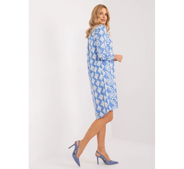 Šaty D73771M30427A svetlomodré Šaty D73771M30427A svetlomodré