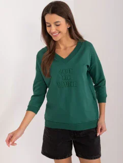 Bluzka RV BZ model 20148722 ciemny zielony - FPrice