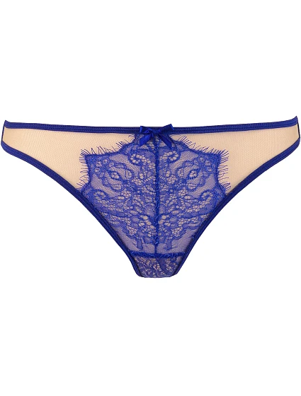 Svůdná tanga model 17680851 modrá - Axami