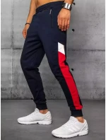 Pánské tmavě modré tepláky Dstreet model 21963039 - FashionStreet Pánské tmavě modré tepláky Dstreet model 21963039 - FashionStreet