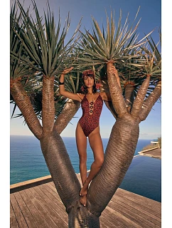 Midnight Swim O 02 - BROWN COMBINATION - TRIUMPH BROWN COMBINATION - TRIUMPH