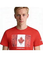 Canadian Peak JPALMEAK RED RM Pánske tričko 233 (RBMSZ2057H/CP-ROUGE)