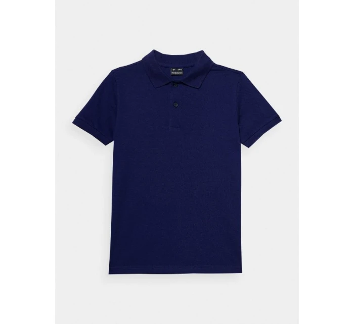 Chlapčenské polo tričko zo 100% bavlny 4F Chlapčenské polo tričko zo 100% bavlny 4F