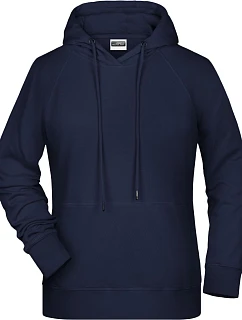 Dámská raglánová mikina s kapucí 02. navy model 22430584 - Daiber