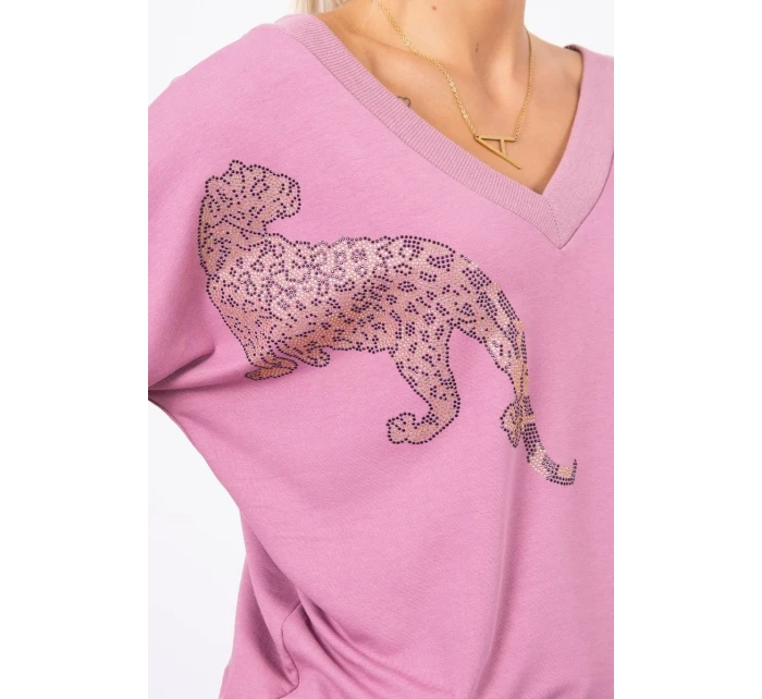 Zirkónová sada panther tmavo ružová Zirkónová sada panther tmavo ružová