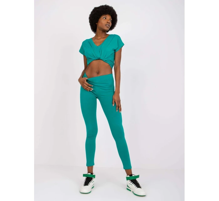 Legíny AP LG A 002 tmavo zelená